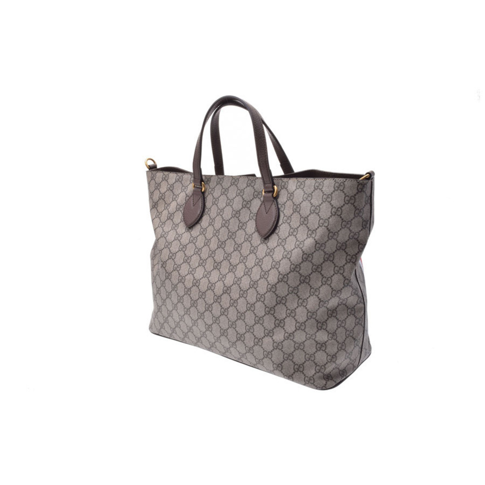 Gucci Tote Bag Courier GG Supreme Leather - Picture 2 of 11